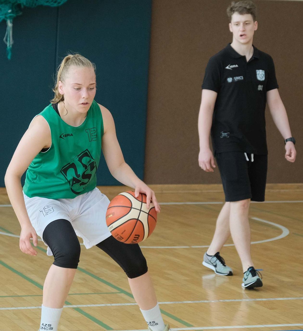  Trening koszykarek Pszczółki Polski Cukier AZS UMCS Lublin (zdjęcie 1) - Autor: Maciej Kaczanowski