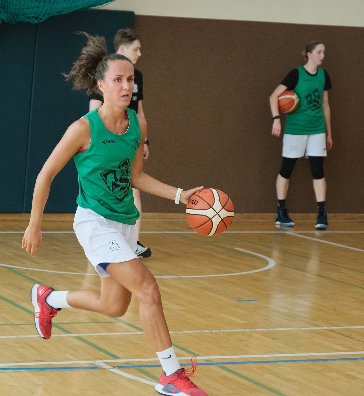  Trening koszykarek Pszczółki Polski Cukier AZS UMCS Lublin (zdjęcie 1) - Autor: Maciej Kaczanowski