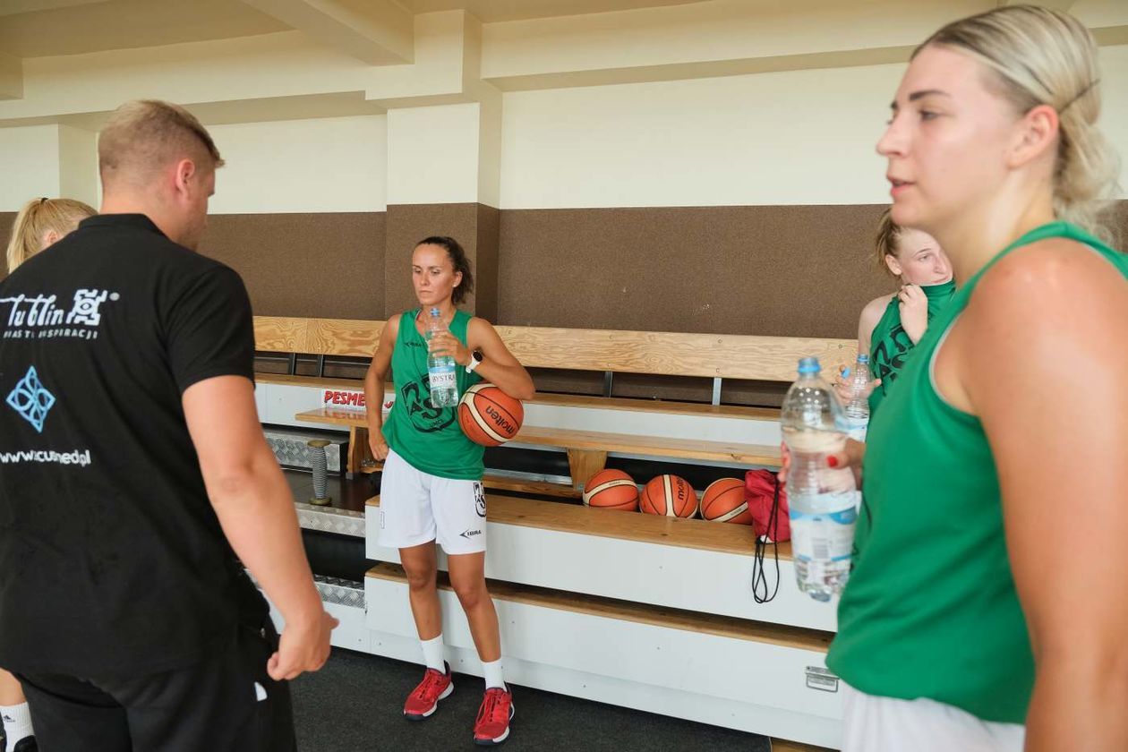  Trening koszykarek Pszczółki Polski Cukier AZS UMCS Lublin (zdjęcie 1) - Autor: Maciej Kaczanowski