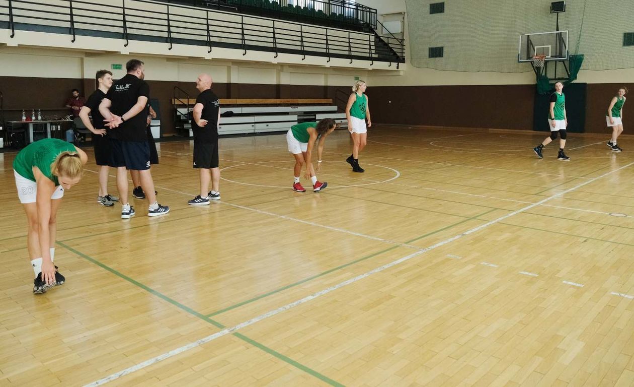  Trening koszykarek Pszczółki Polski Cukier AZS UMCS Lublin (zdjęcie 1) - Autor: Maciej Kaczanowski