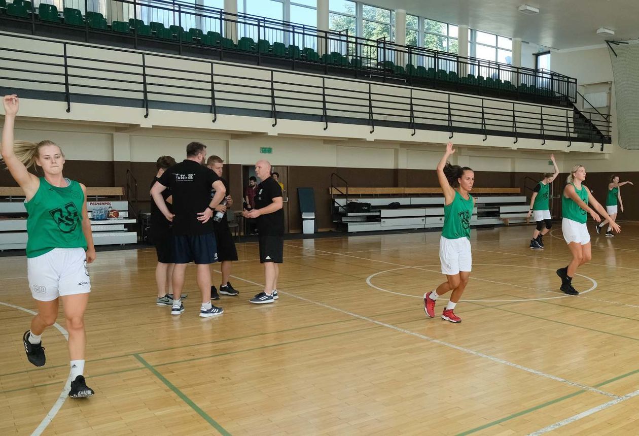  Trening koszykarek Pszczółki Polski Cukier AZS UMCS Lublin (zdjęcie 1) - Autor: Maciej Kaczanowski