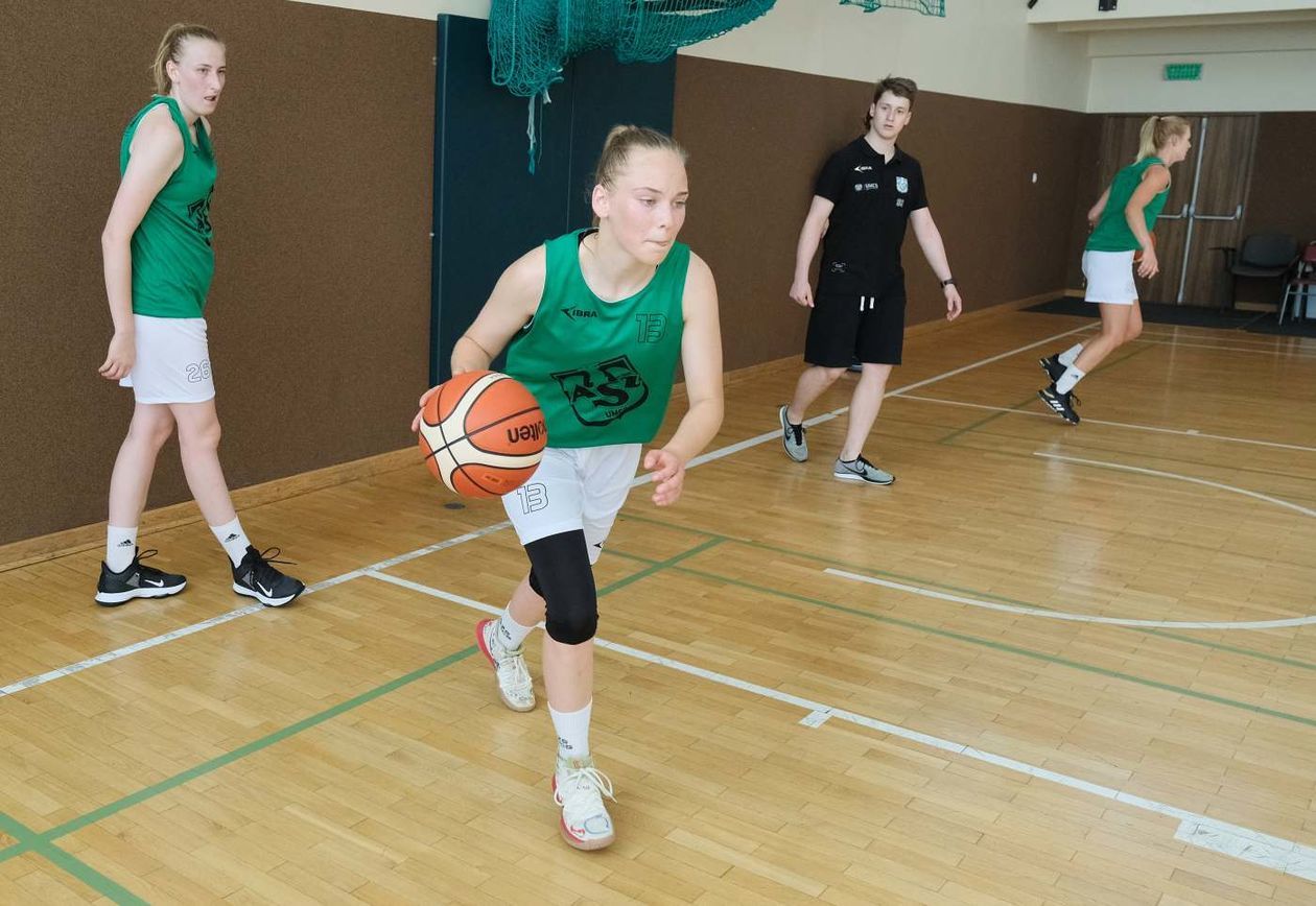  Trening koszykarek Pszczółki Polski Cukier AZS UMCS Lublin (zdjęcie 1) - Autor: Maciej Kaczanowski