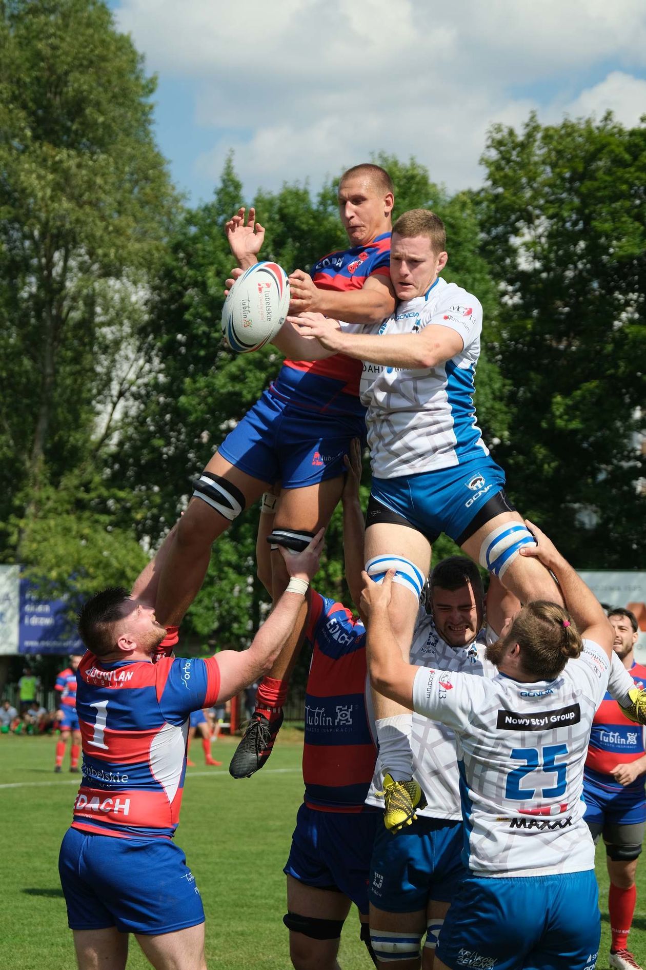  Mecz rugby: Edach Budowlani Lublin vs Juvenia Kraków (zdjęcie 1) - Autor: Maciej Kaczanowski