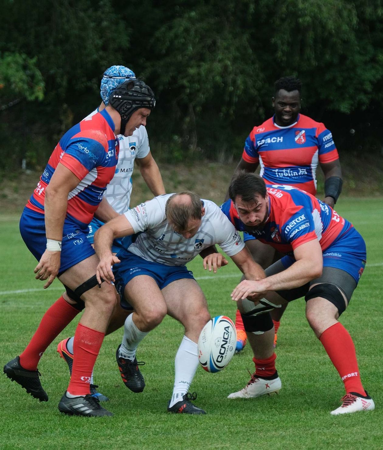  Mecz rugby: Edach Budowlani Lublin vs Juvenia Kraków (zdjęcie 1) - Autor: Maciej Kaczanowski