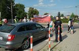 Blokada ronda w Ludwinie: mieszkańcy żądają remontu drogi (zdjęcie 4)
