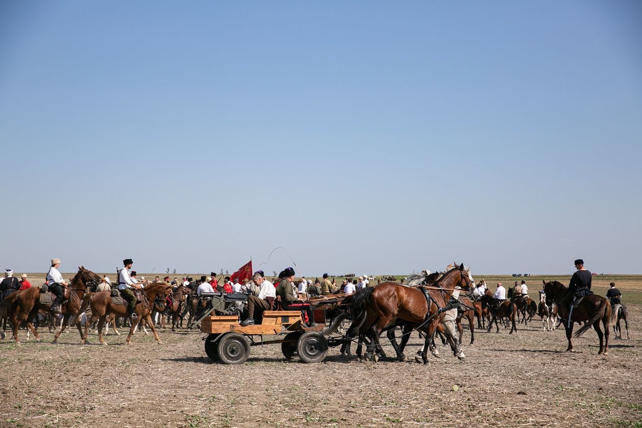  Bitwa pod Komarowem 2020. Rekonstrukcja historyczna (zdjęcie 1) - Autor: Kazimierz Chmiel