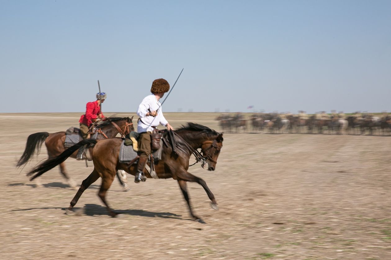  Bitwa pod Komarowem 2020. Rekonstrukcja historyczna (zdjęcie 1) - Autor: Kazimierz Chmiel