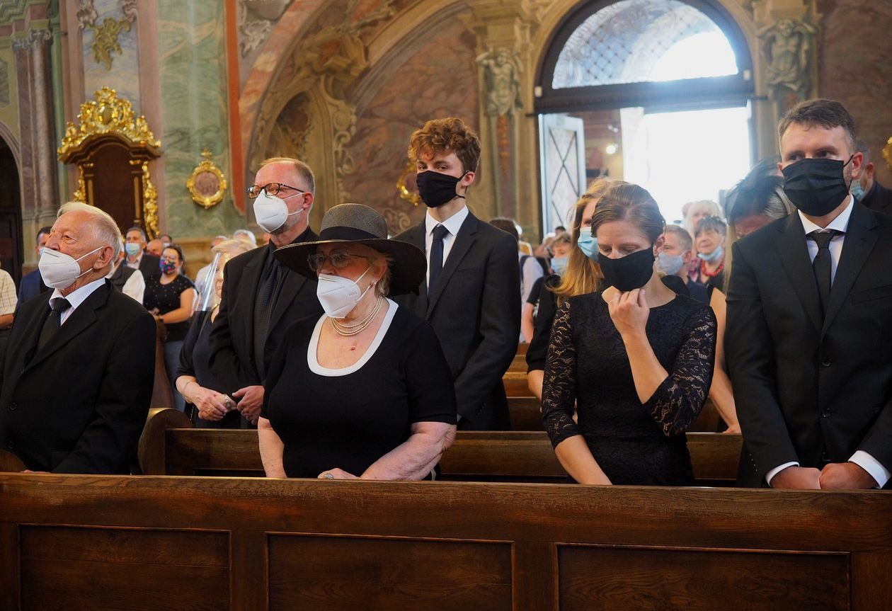  Nabożeństwo żałobne Piotra Szczepanika w lubelskiej archikatedrze (zdjęcie 1) - Autor: Iwona Burdzanowska