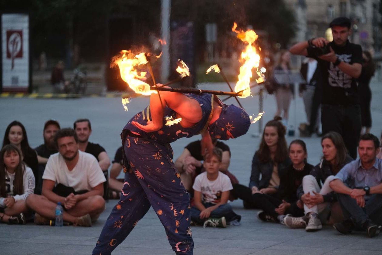  Na pożegnanie lata Szafa Show fireshow (zdjęcie 1) - Autor: Maciej Kaczanowski