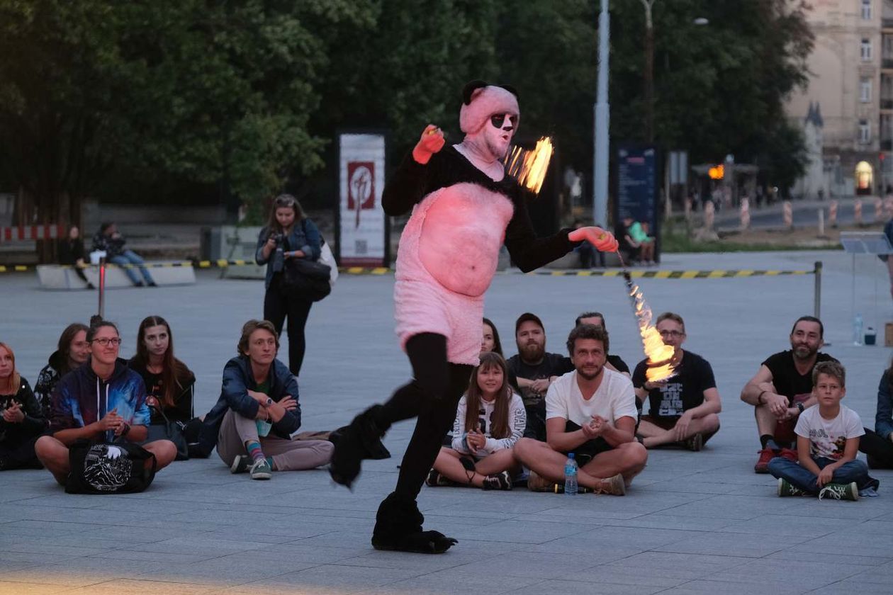  Na pożegnanie lata Szafa Show fireshow (zdjęcie 1) - Autor: Maciej Kaczanowski