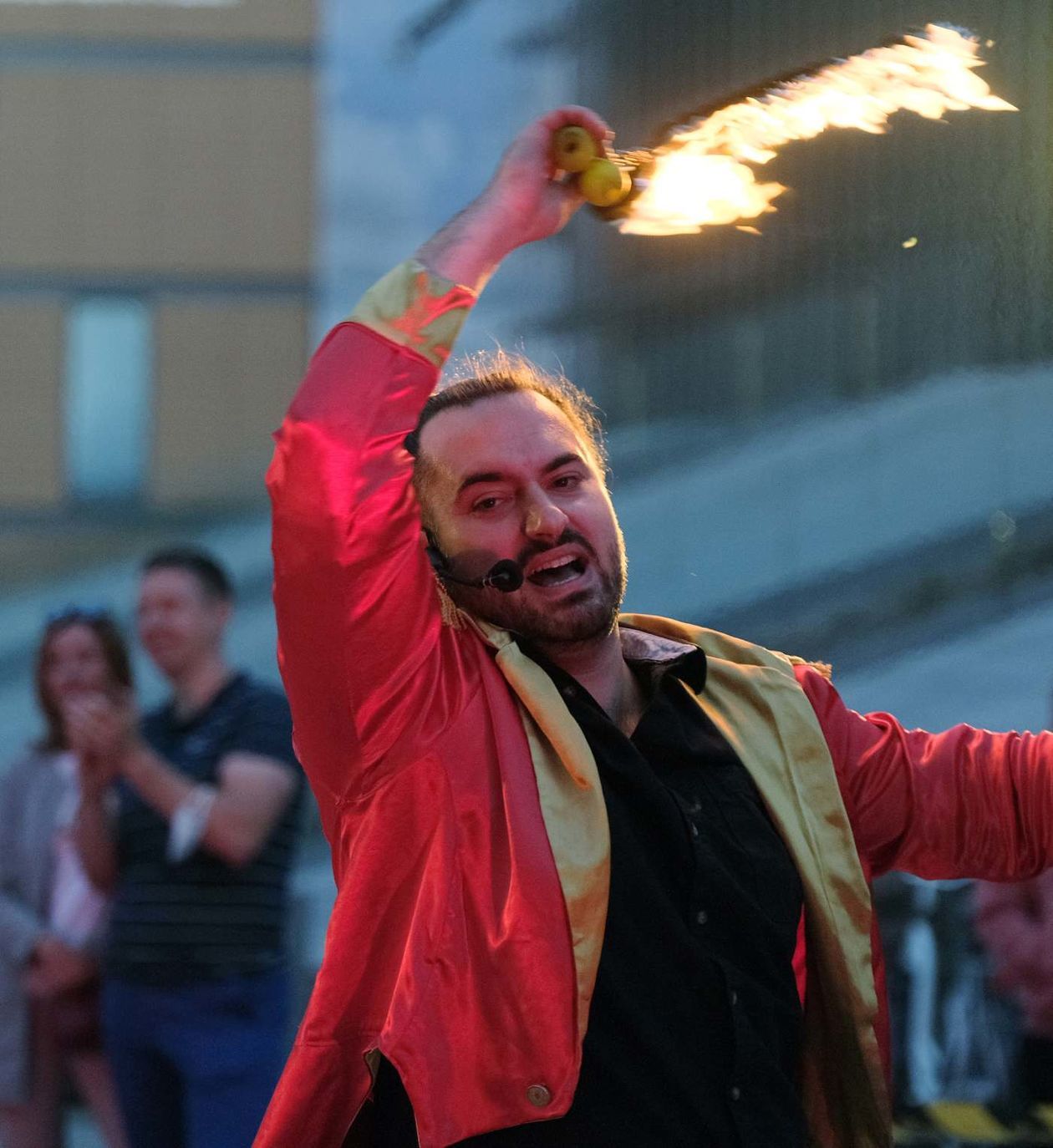  Na pożegnanie lata Szafa Show fireshow (zdjęcie 1) - Autor: Maciej Kaczanowski