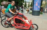 Pokaz rowerów cargo na placu Litewskim (zdjęcie 5)