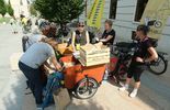 Pokaz rowerów cargo na placu Litewskim (zdjęcie 3)