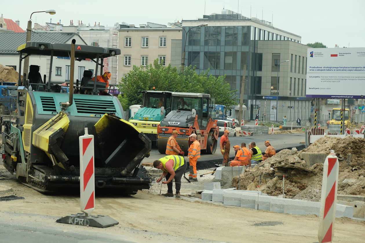  Przebudowa al. Racławickich wrzesień 2020 (zdjęcie 1) - Autor: Maciej Kaczanowski