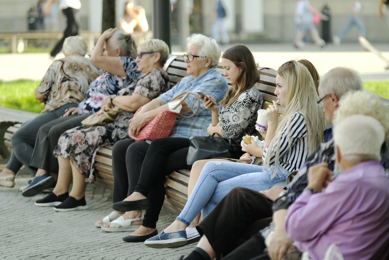  Upalne popołudnie w centrum Lublina (zdjęcie 1) - Autor: Maciej Kaczanowski