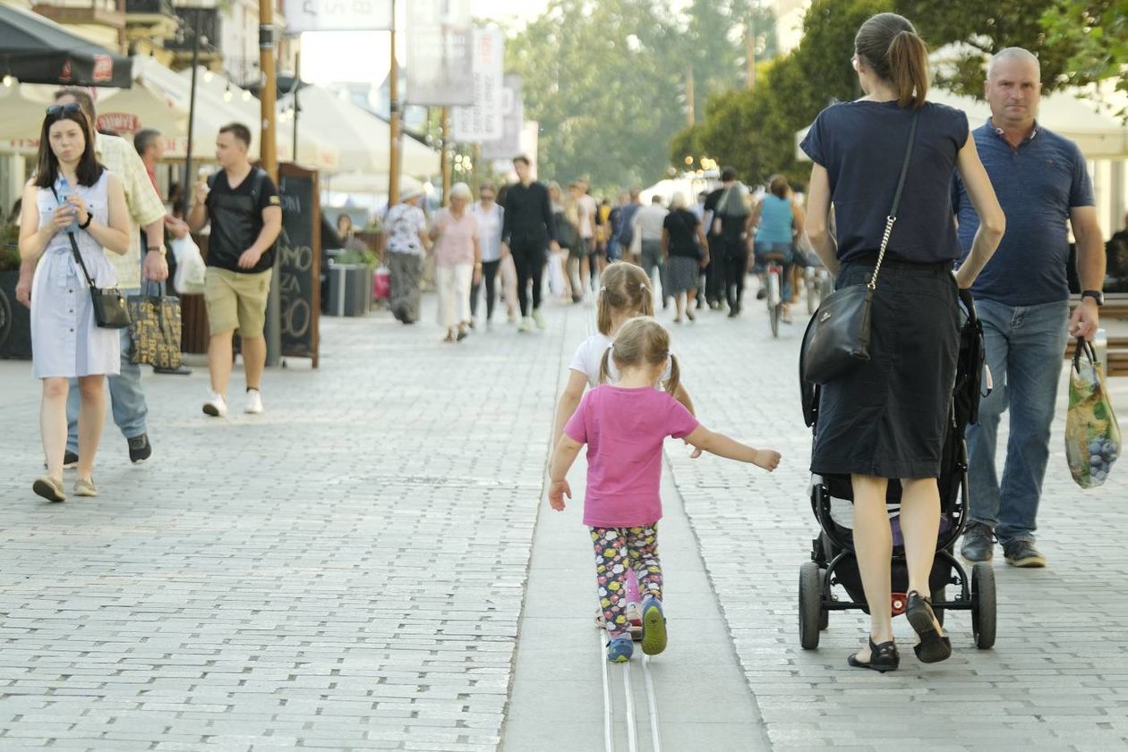  Upalne popołudnie w centrum Lublina (zdjęcie 1) - Autor: Maciej Kaczanowski