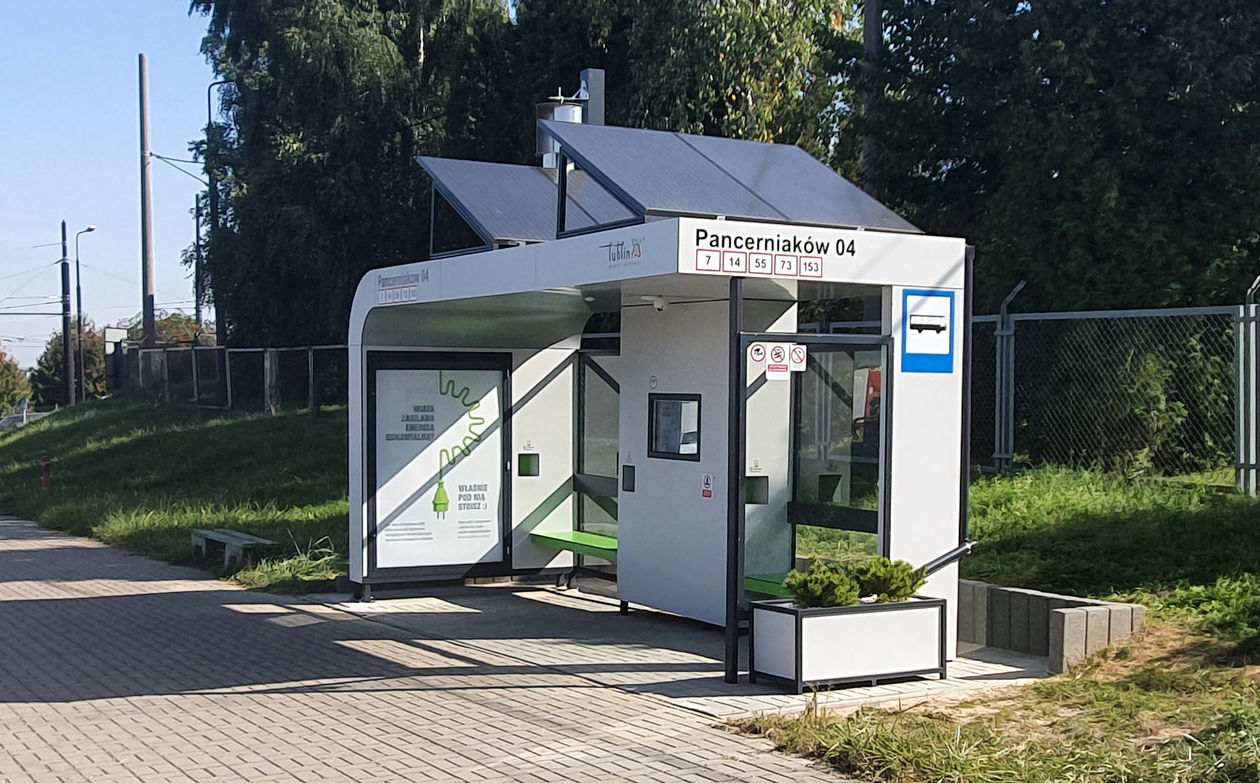  Proekologiczne przystanki autobusowe w Lublinie (zdjęcie 1) - Autor: MPK Lublin