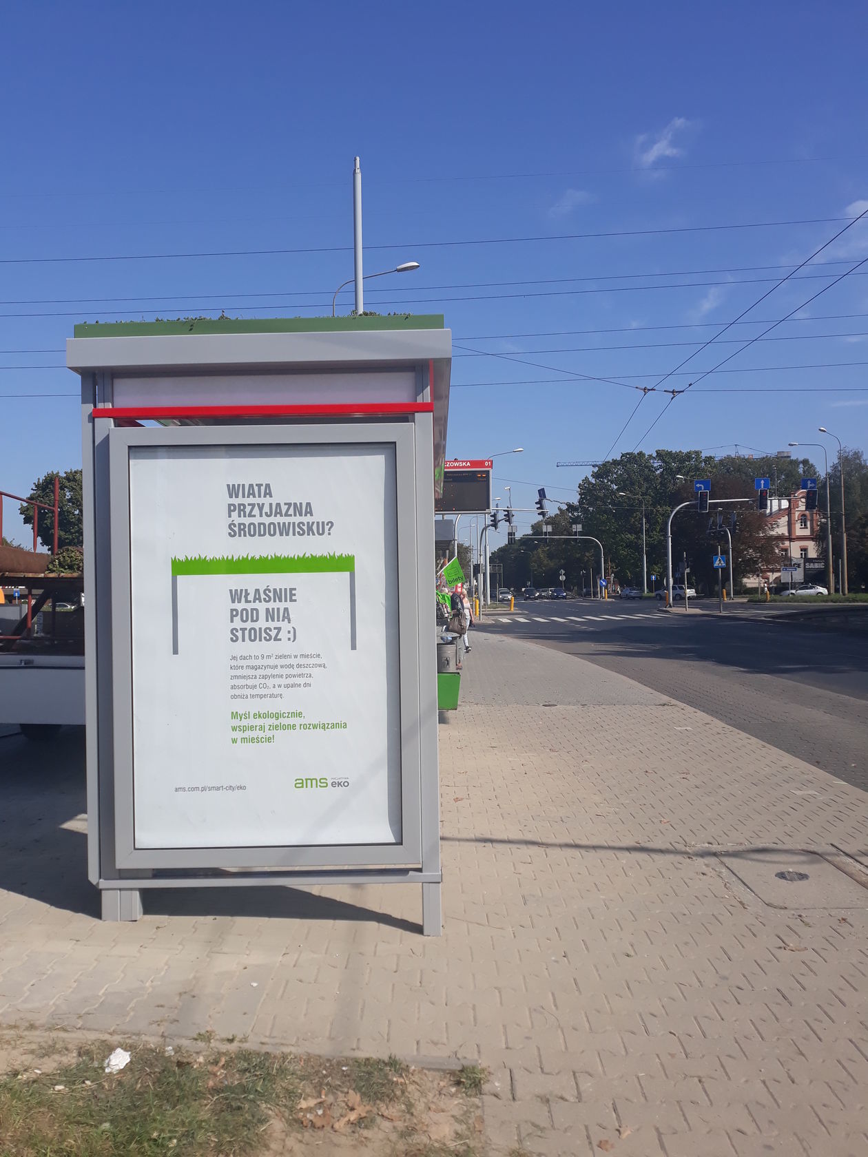  Proekologiczne przystanki autobusowe w Lublinie (zdjęcie 1) - Autor: MPK Lublin