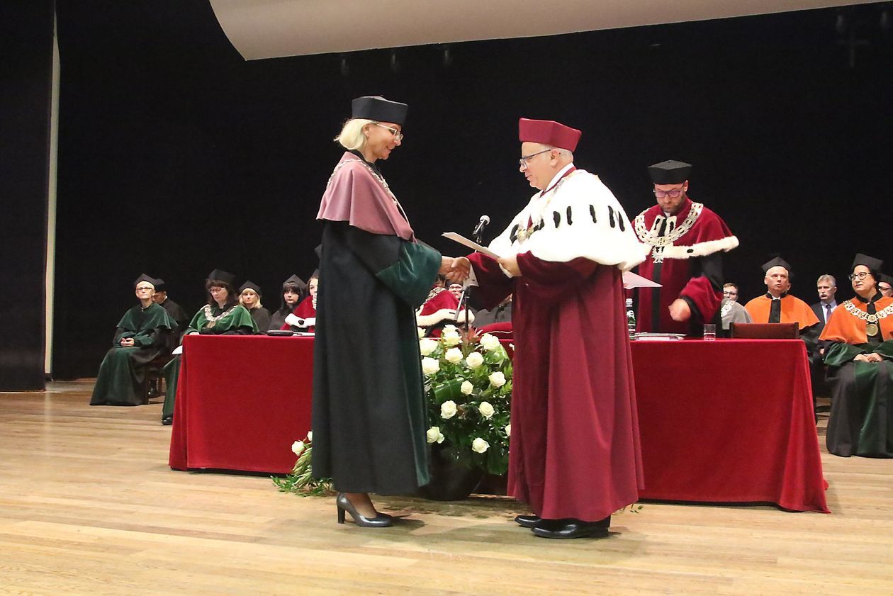  Inauguracja roku akademickiego na Uniwersytecie Przyrodniczym (zdjęcie 1) - Autor: Piotr Michalski