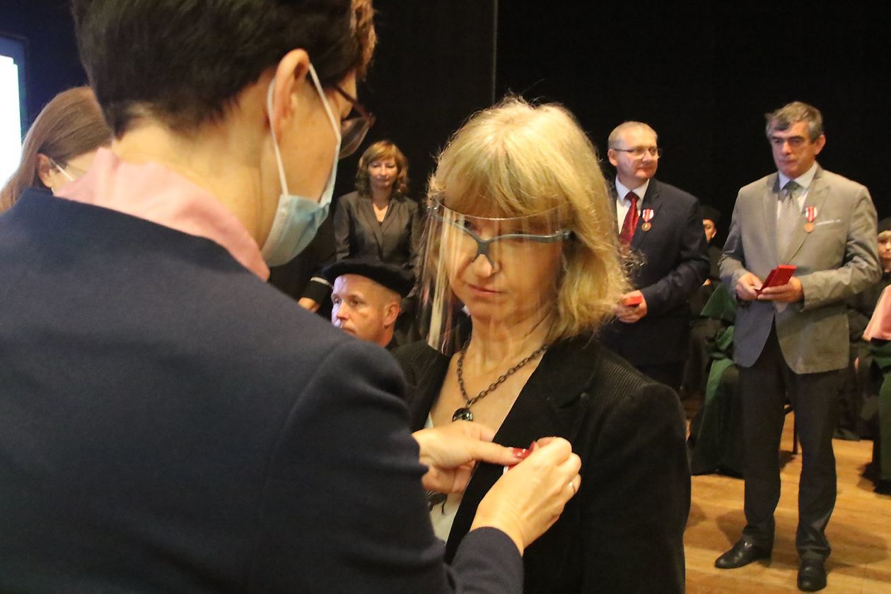  Inauguracja roku akademickiego na Uniwersytecie Przyrodniczym (zdjęcie 1) - Autor: Piotr Michalski