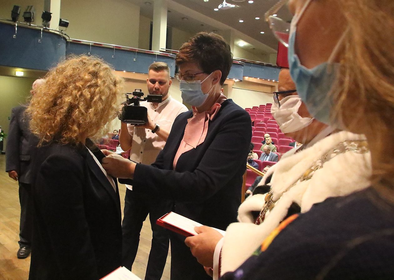  Inauguracja roku akademickiego na Uniwersytecie Przyrodniczym (zdjęcie 1) - Autor: Piotr Michalski