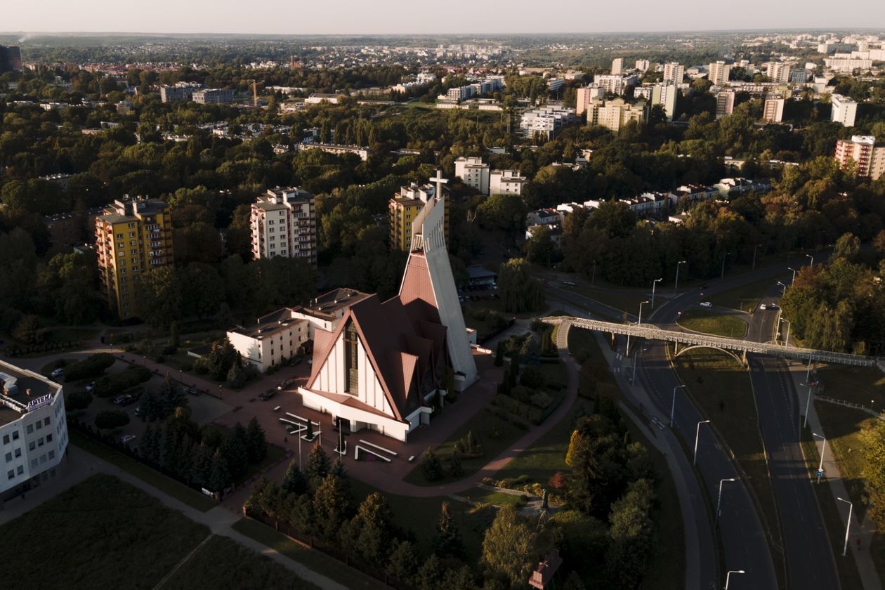  Lublin z powietrza. LSM (zdjęcie 40) - Autor: Jacek Szydłowski