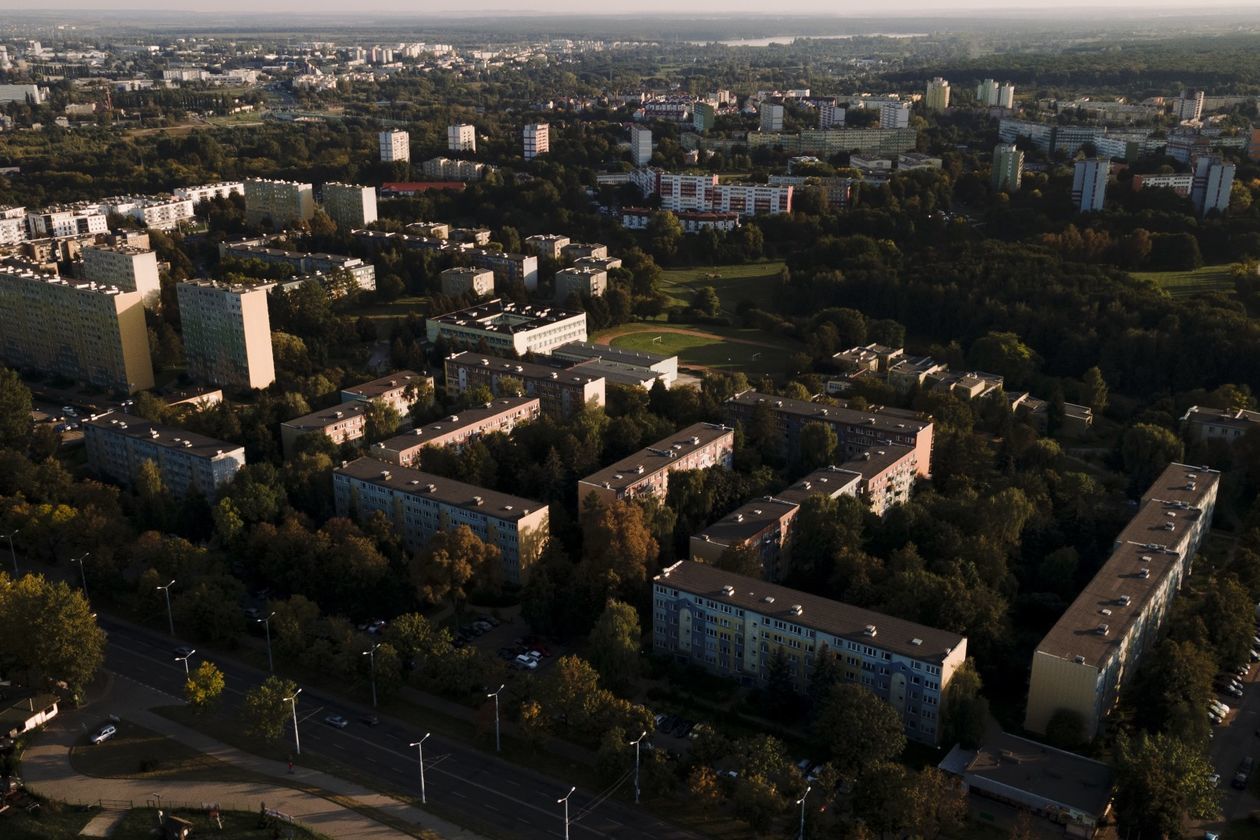  Lublin z powietrza. LSM (zdjęcie 43) - Autor: Jacek Szydłowski