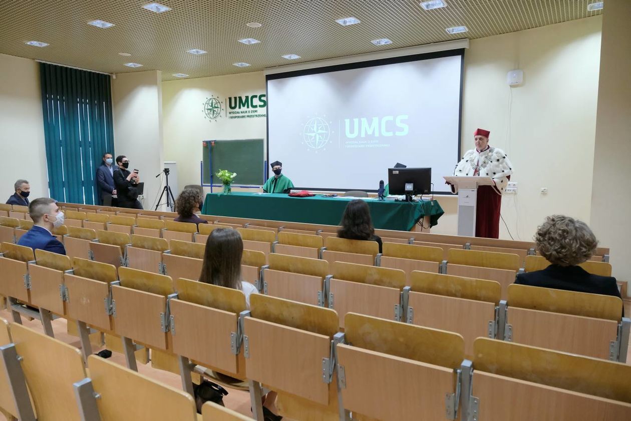  Immatrykulacja studentów WNZGP UMCS (zdjęcie 1) - Autor: Maciej Kaczanowski