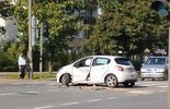 Wypadek na ul. Piaskowej w Puławach (zdjęcie 3)