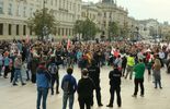 Nie wierzą w pandemię. Protest w Lublinie (zdjęcie 4)