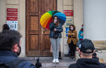 Protest KOD przeciwko nominacji dla Przemysława Czarnka (zdjęcie 5)