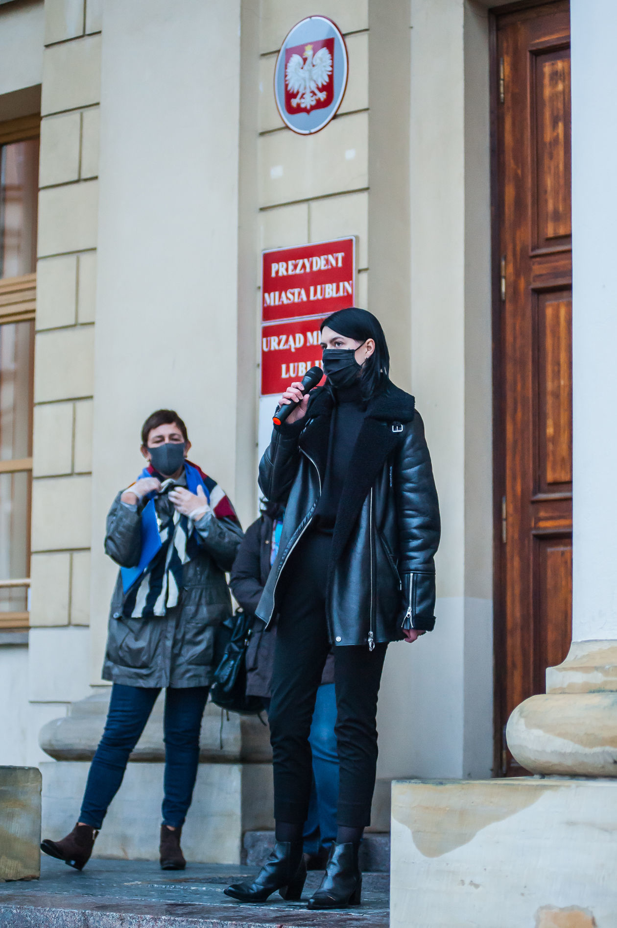  Protest KOD przeciwko nominacji dla Przemysława Czarnka (zdjęcie 1) - Autor: Tomasz Tylus