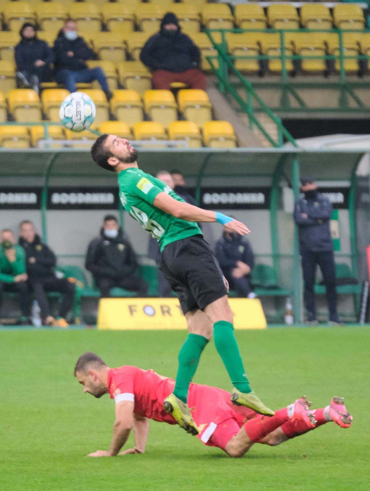  Górnik Łęczna - Widzew Łódź 0:0 (zdjęcie 1) - Autor: Maciej Kaczanowski