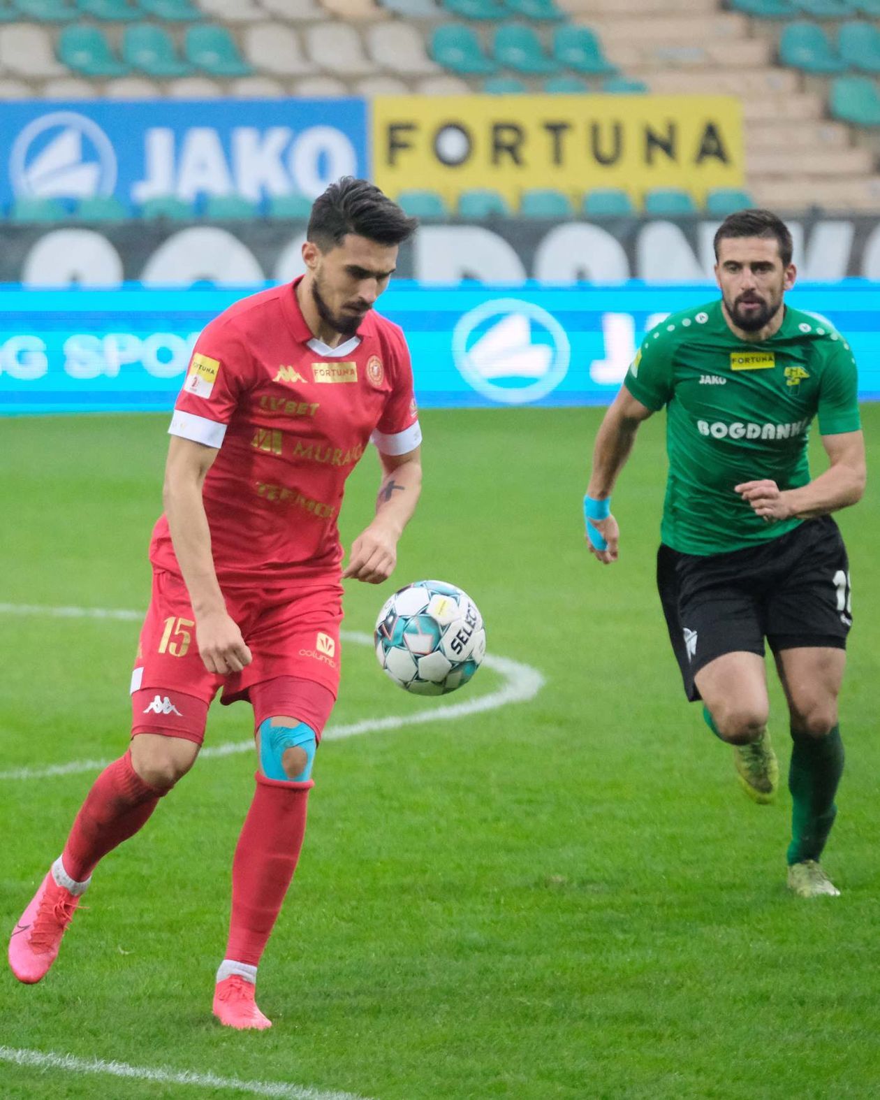  Górnik Łęczna - Widzew Łódź 0:0 (zdjęcie 1) - Autor: Maciej Kaczanowski