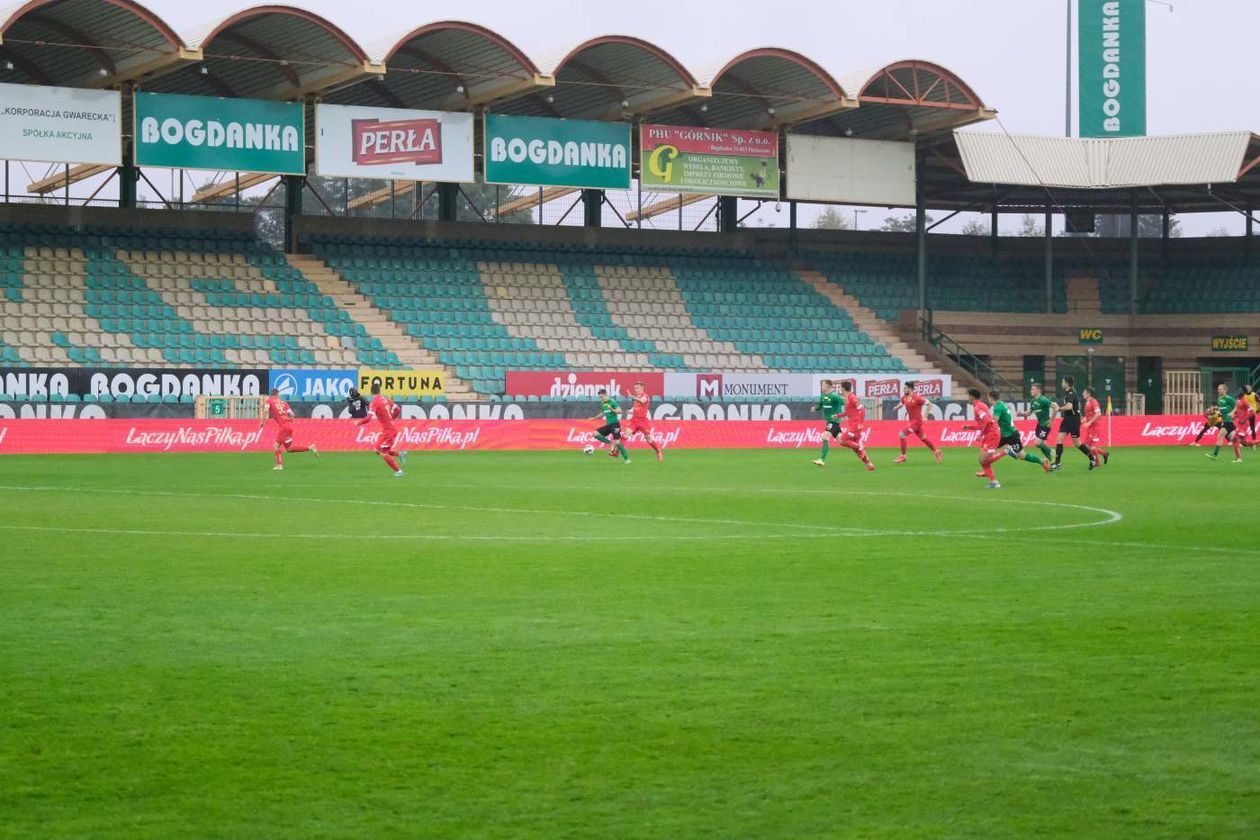  Górnik Łęczna - Widzew Łódź 0:0 (zdjęcie 1) - Autor: Maciej Kaczanowski