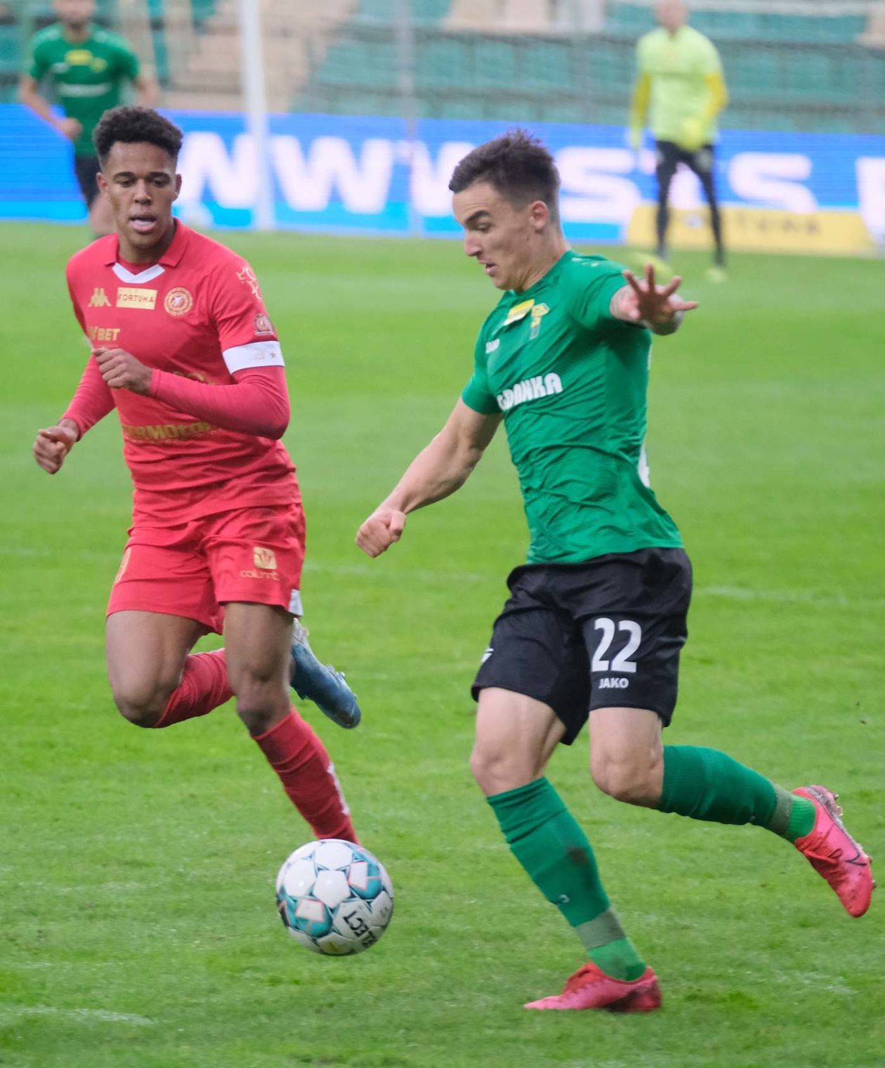  Górnik Łęczna - Widzew Łódź 0:0 (zdjęcie 1) - Autor: Maciej Kaczanowski