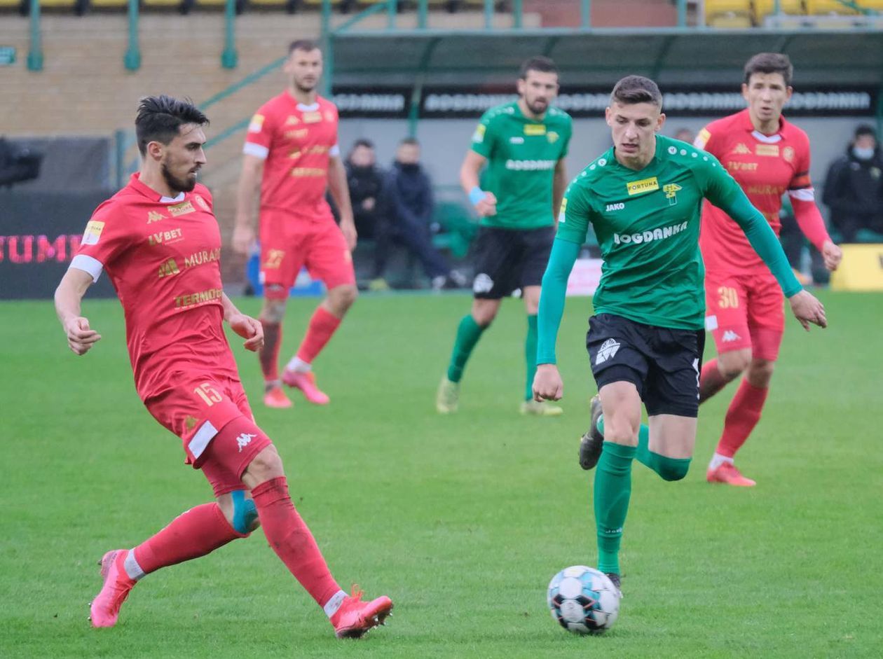  Górnik Łęczna - Widzew Łódź 0:0 (zdjęcie 1) - Autor: Maciej Kaczanowski