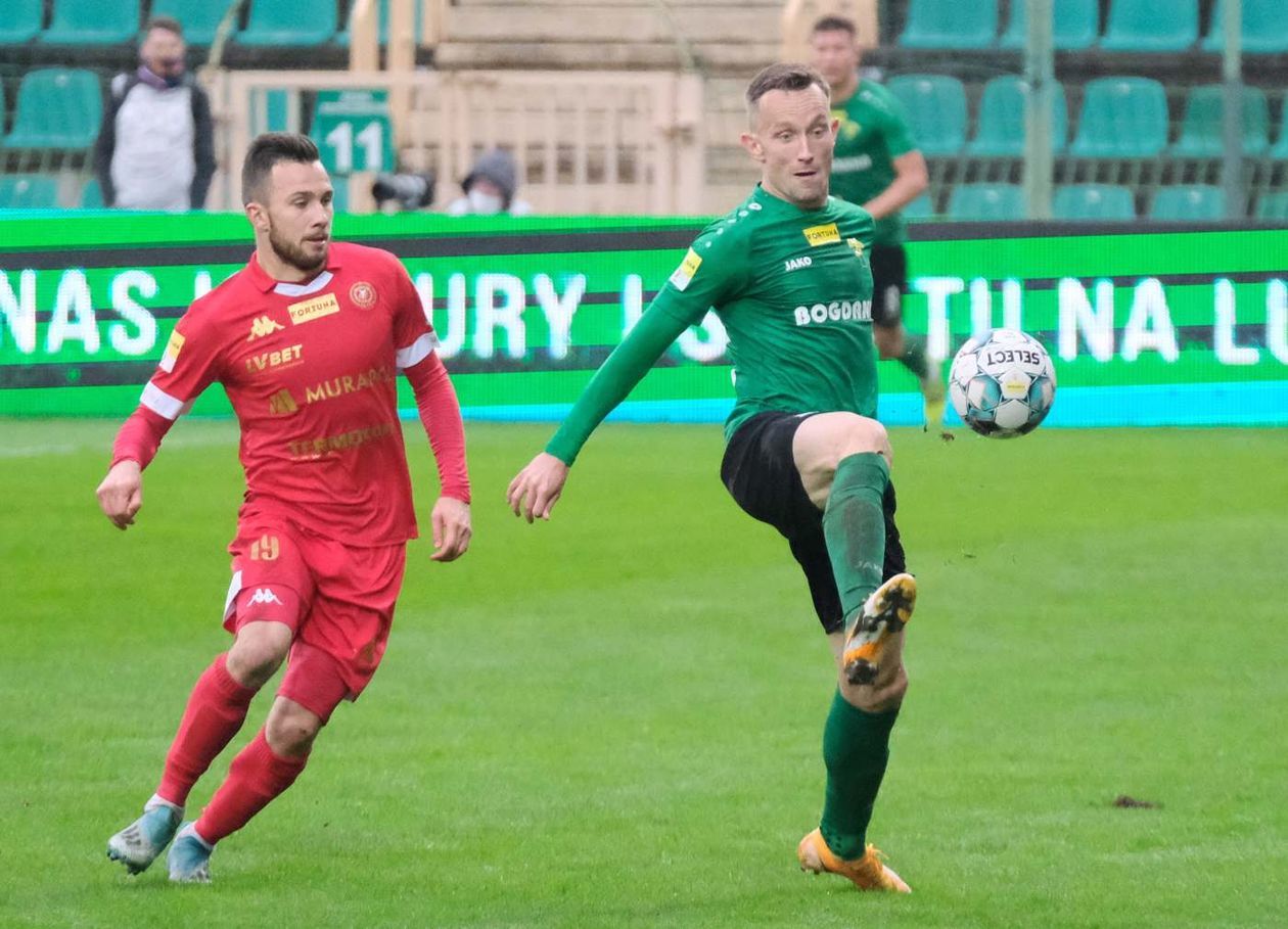  Górnik Łęczna - Widzew Łódź 0:0 (zdjęcie 1) - Autor: Maciej Kaczanowski