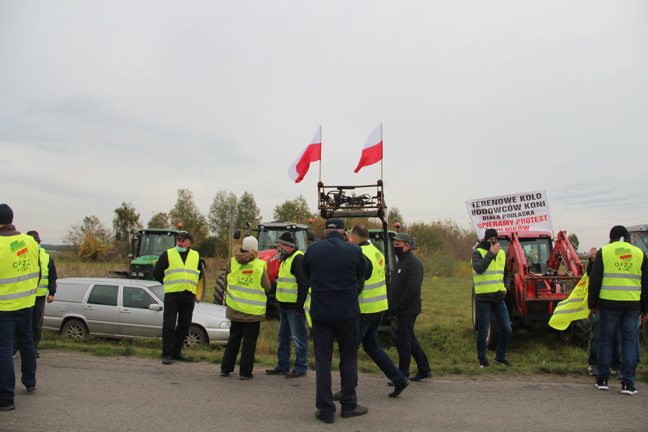  Protest rolników w Międzyrzecu Podlaskim (zdjęcie 23) - Autor: Ewelina Burda