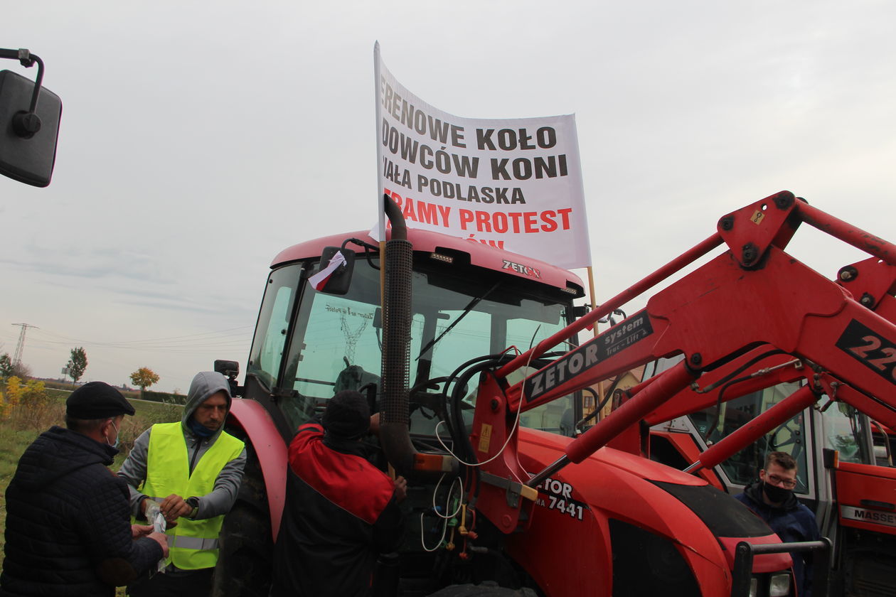  Protest rolników w Międzyrzecu Podlaskim (zdjęcie 26) - Autor: Ewelina Burda