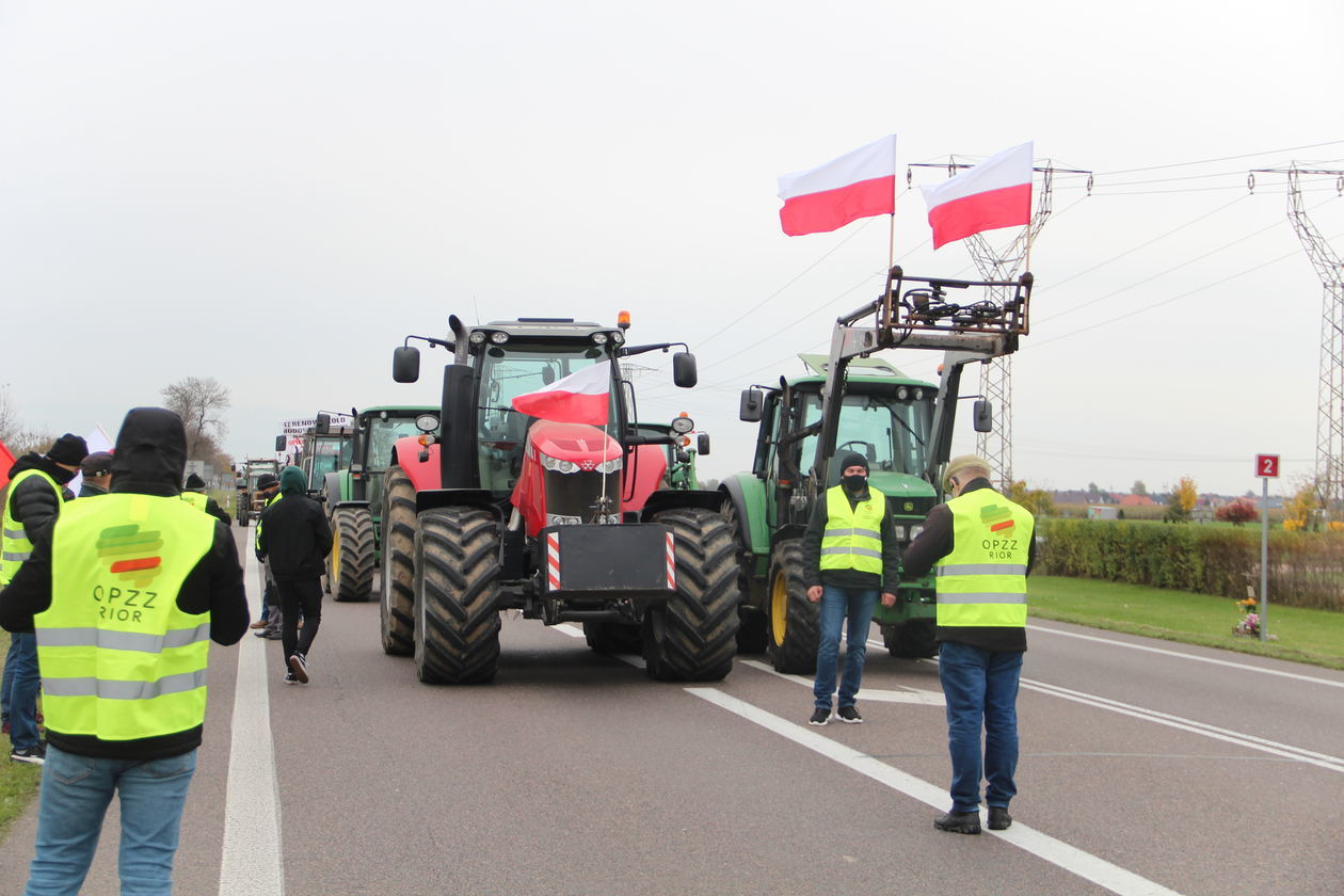 Protest rolników w Międzyrzecu Podlaskim (zdjęcie 11) - Autor: Ewelina Burda