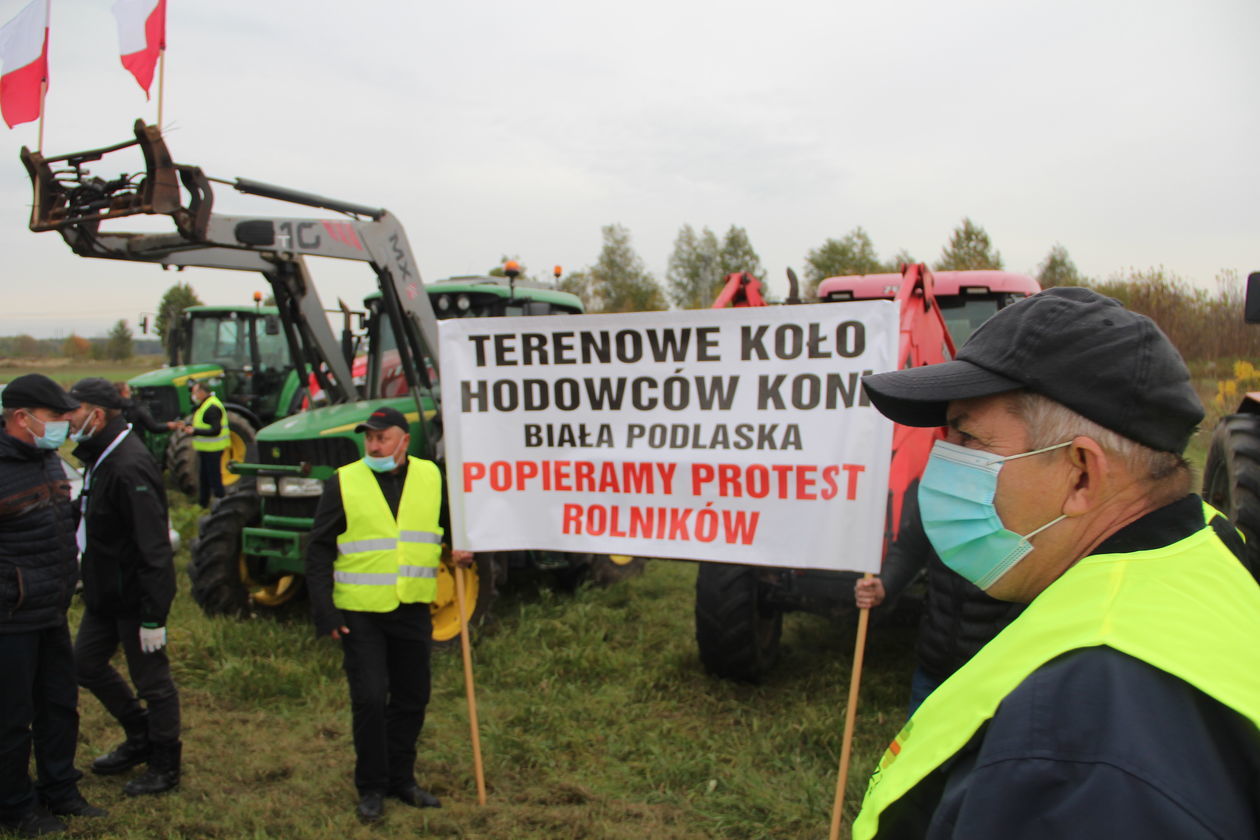  Protest rolników w Międzyrzecu Podlaskim (zdjęcie 28) - Autor: Ewelina Burda