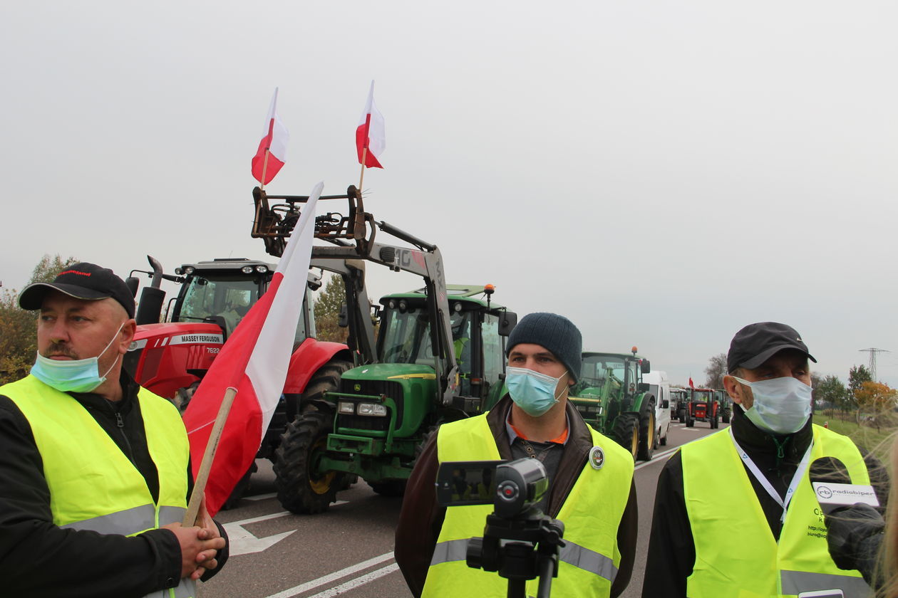  Protest rolników w Międzyrzecu Podlaskim (zdjęcie 14) - Autor: Ewelina Burda