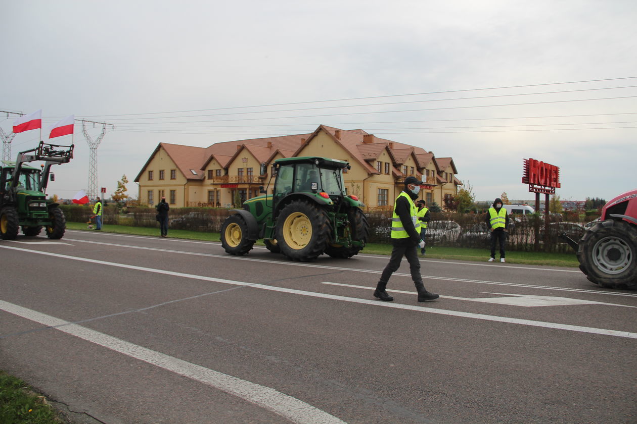  Protest rolników w Międzyrzecu Podlaskim (zdjęcie 19) - Autor: Ewelina Burda