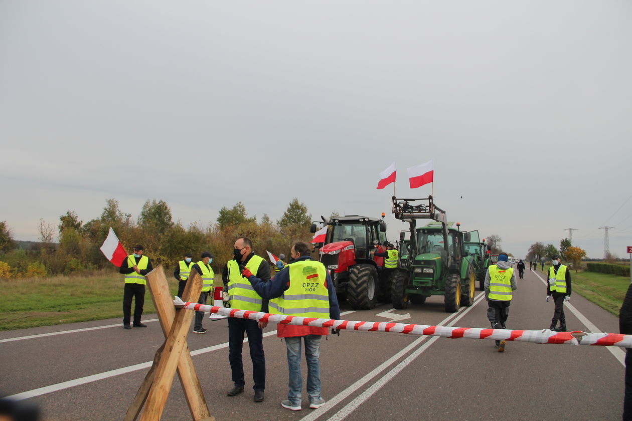  Protest rolników w Międzyrzecu Podlaskim (zdjęcie 17) - Autor: Ewelina Burda