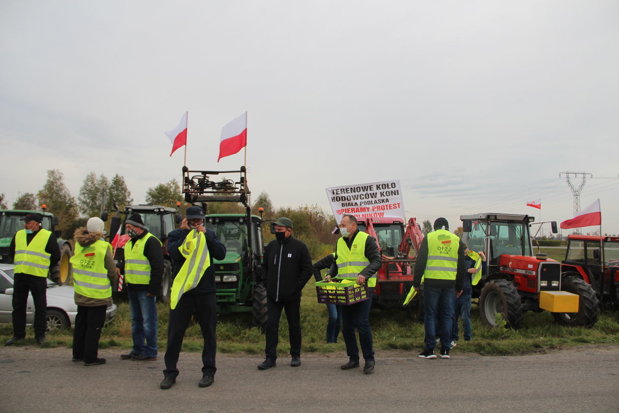  Protest rolników w Międzyrzecu Podlaskim (zdjęcie 24) - Autor: Ewelina Burda