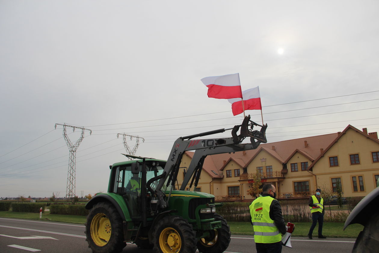  Protest rolników w Międzyrzecu Podlaskim (zdjęcie 21) - Autor: Ewelina Burda