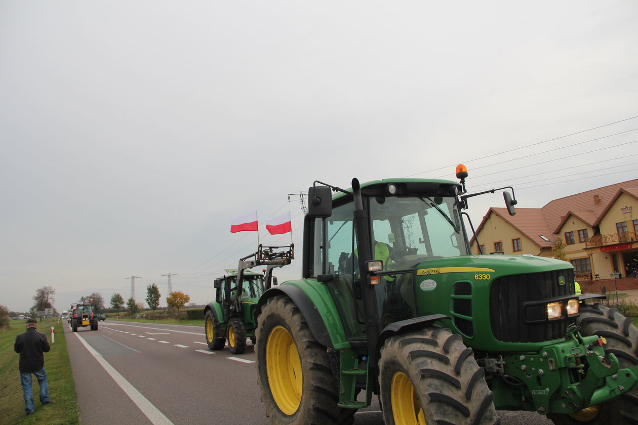 Protest rolników w Międzyrzecu Podlaskim (zdjęcie 22) - Autor: Ewelina Burda