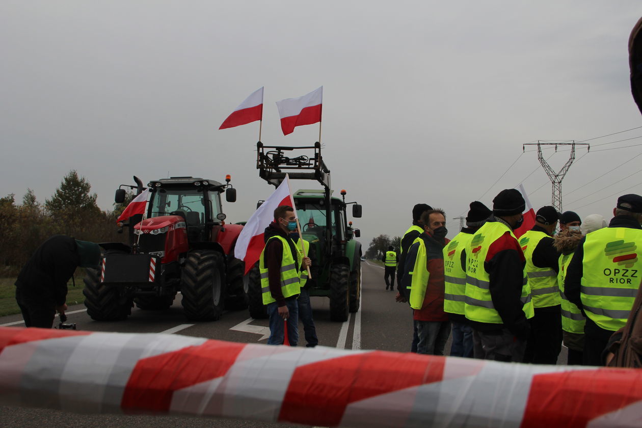  Protest rolników w Międzyrzecu Podlaskim (zdjęcie 8) - Autor: Ewelina Burda