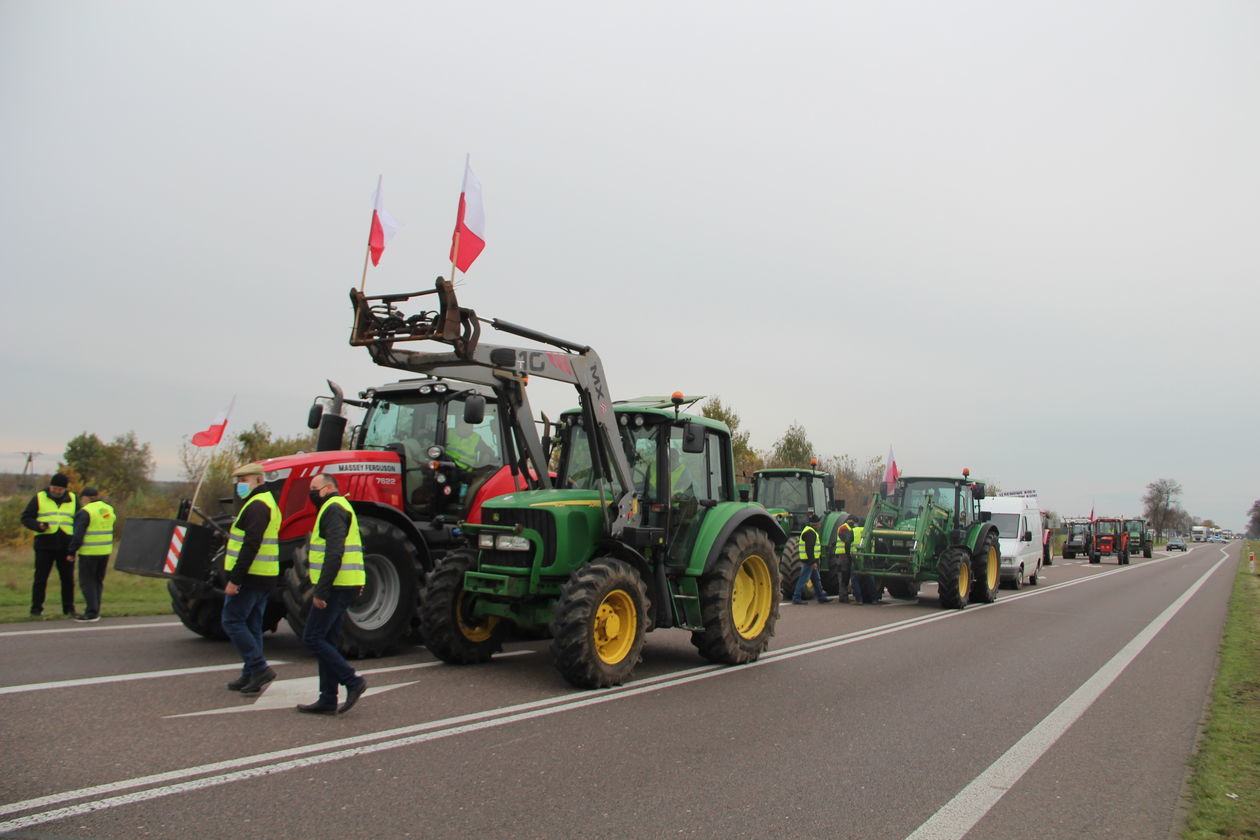  Protest rolników w Międzyrzecu Podlaskim (zdjęcie 13) - Autor: Ewelina Burda